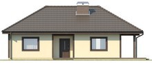 Проект аккуратного небольшого дома с террасой