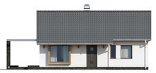 Удачный проект маленького одноэтажного дома