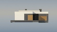 Планировка стильного одноэтажного дома на 171 кв. м с гаражом