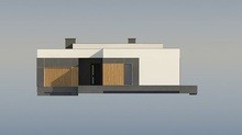 Планировка стильного одноэтажного дома на 171 кв. м с гаражом