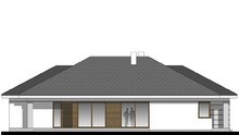 Одноэтажный просторный дом с гаражом на 2 авто