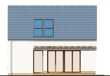 Чайный домик с кирпичным фасадом