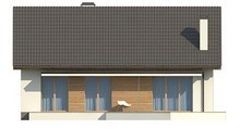 Проект одноэтажного недорогого функционального дома