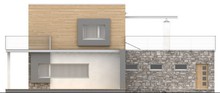 Проект ультрасовременного дома с террасой над гаражом
