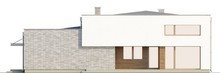Проект одноэтажного коттеджа с плоской крышей