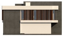 Проект красивого двухэтажного дома с плоской крышей