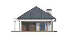 Версия проекта дома 4M508 с современным внешним видом