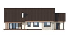 Дом с жилой мансардой и встроенным гаражом по версии проекта 4M538