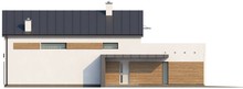 Современный просторный коттедж с террасой над гаражом