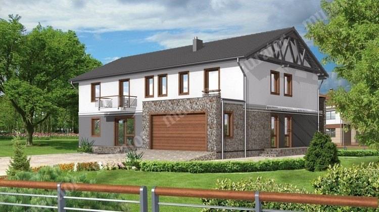 Просторный двухэтажный дом на 8 спален