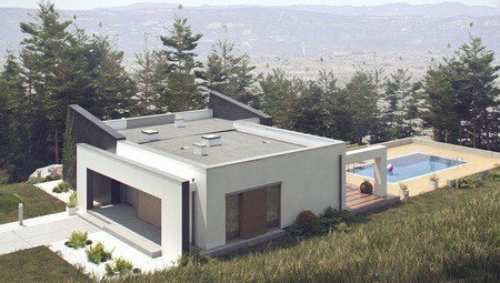 Проект дома в ультрасовременном дизайне