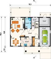 Проект двухэтажного дома на 177 кв. м с привлекательными балконами