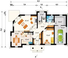 Уникальный проект величественного загородного дома