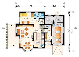 Проект роскошного особняка для загородного участка