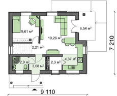 Проект уютного летнего домика