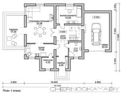 Живописный коттедж с просторной террасой и бильярдной
