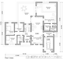 Коттедж для отдыха и водных процедур