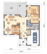 Коттедж на 6 спален