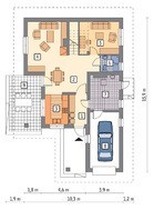 Красивый дом с 2 террасами