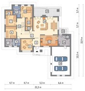 Просторный дом на 5 спален