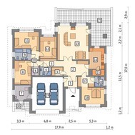 Оригинальная одноэтажная усадьба