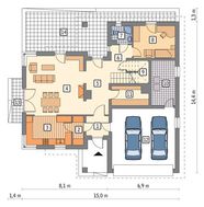 Проект современного дома для большой семьи