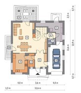 Современный двухэтажный особняк