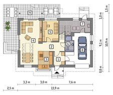 Изящное строение на пять спален