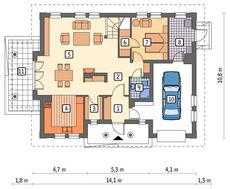 Особняк в классическом стиле с колоннами