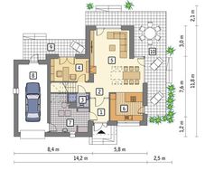 Солидный двухэтажный дом