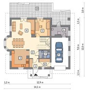 Симпатичный дом на 6 спален