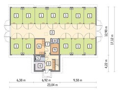 Конюшня с комнатой отдыха