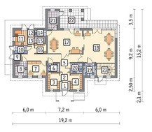 Двухэтажный торговый комплекс универсального назначения