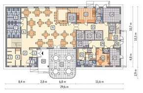 Торговый комплекс с жилыми апартаментами
