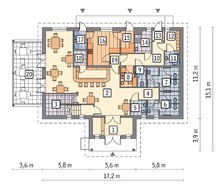 Проект торгового комплекса с верандой