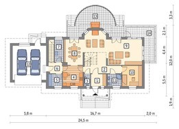 Проект привлекательного жилого дома