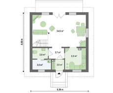 Приятный дачный домик