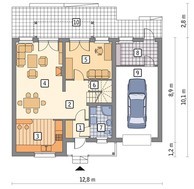 Яркий жилой дом на 5 спален