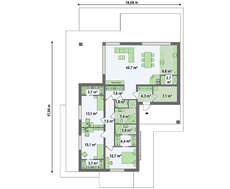 Типовой проект строительства большого дома площадью 175 кв.м.