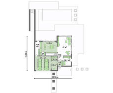 Проект вместительного дома на 224 кв. м с завораживающим экстерьером