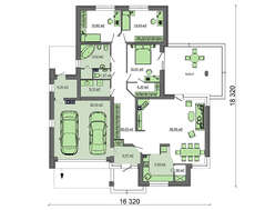 Современный жилой дом в стиле шале