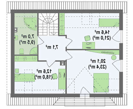 Уютный дом с дневной зоной