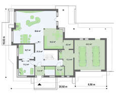 Элегантный особняк с гаражом для 2-х машин