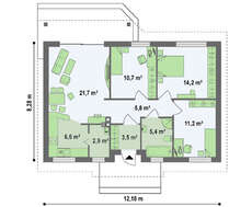 Уютный загородный дом в традиционном стиле