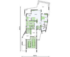 Эксклюзивный проект особняка в стиле модерн