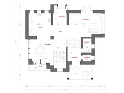 Трехэтажный особняк в стиле модерн для наклонного участка