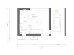 Проект красивого коттеджа в традиционном стиле