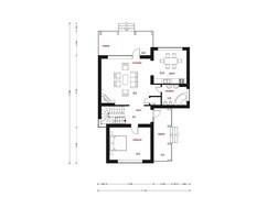 Большой двухэтажный коттедж с огромными панорамными окнами