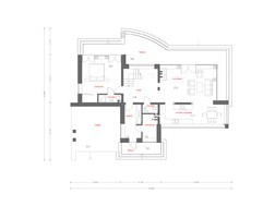 Проект современного коттеджа с большими террасами