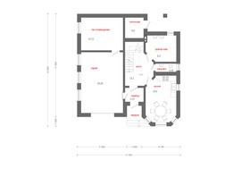 Проект оригинального дома с двумя кухнями и зимним садом